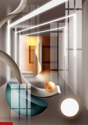 File gốc file tranh bộ decor in treo tường tráng gương OPIC1882 (in ấn) màu sắc trung thực