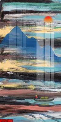 File tranh quảng cáo file tranh bộ decor in treo tường tráng gương OPIC1960 (file gốc) chuyên nghiệp