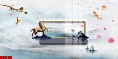 File ảnh gốc file tranh bộ decor in treo tường tráng gương OPIC2146 không vỡ nét