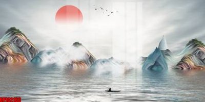 File gốc file tranh bộ decor in treo tường tráng gương OPIC2163 (PNG) chất lượng cao