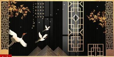 File ảnh file tranh bộ decor in treo tường tráng gương OPIC2193 (gốc) in decal dán tường