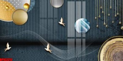 File gốc file tranh bộ decor in treo tường tráng gương OPIC2212 (PNG) không nền chất lượng