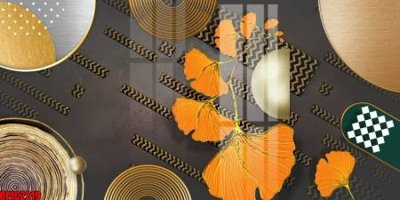 File PSD file tranh bộ decor in treo tường tráng gương OPIC2219 (bản gốc) đã tách nền