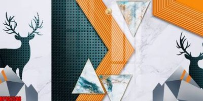 File gốc in ấn file tranh bộ decor in treo tường tráng gương OPIC2248 chất lượng vượt trội