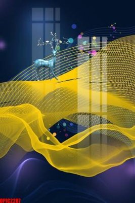 File in ấn cao cấp file tranh bộ decor in treo tường tráng gương OPIC2287 (file gốc)