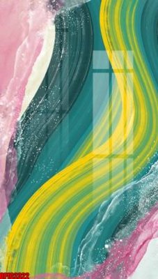 File tranh gốc in trần nhà file tranh bộ decor in treo tường tráng gương OPIC2322 3D