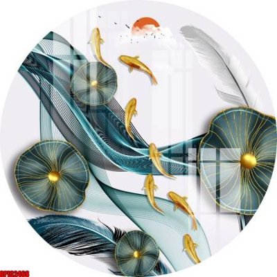 File tranh ảnh gốc file tranh bộ decor in treo tường tráng gương OPIC2468 dùng cho in khổ lớn