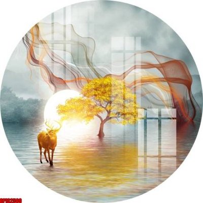 File in ấn file tranh bộ decor in treo tường tráng gương OPIC2500 (bản gốc) chất lượng cao