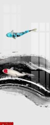 File tranh file tranh bộ decor in treo tường tráng gương OPIC2589 (gốc) phong cách tối giản