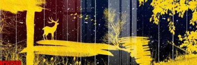 File PSD file tranh bộ decor in treo tường tráng gương OPIC2593 (nguyên gốc) chất lượng cao