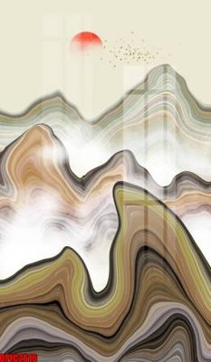 File ảnh gốc file tranh bộ decor in treo tường tráng gương OPIC2616 (chuyên in mica)