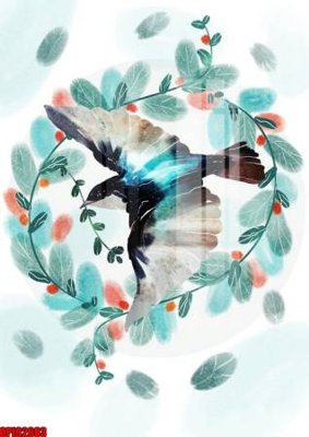 File ảnh file tranh bộ decor in treo tường tráng gương OPIC2683 (gốc) cho trang trí nội thất