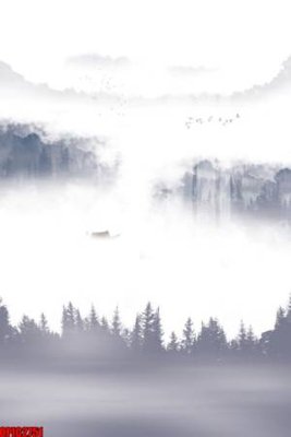 File tranh quảng cáo file tranh bộ decor in treo tường tráng gương OPIC2751 (download file gốc)