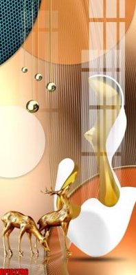 File gốc file tranh bộ decor in treo tường tráng gương OPIC2796 (in ấn) màu sắc trung thực