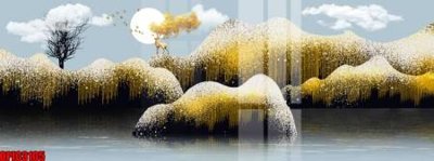 Tải file file tranh bộ decor in treo tường tráng gương OPIC3105 (gốc) làm file quảng cáo