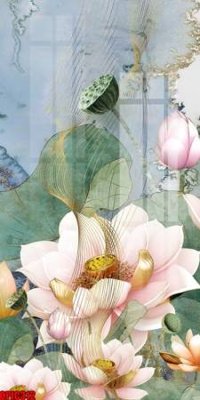 File in ấn file tranh bộ decor in treo tường tráng gương OPIC312 (bản gốc) từ file gốc