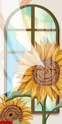 File PSD file tranh bộ decor in treo tường tráng gương OPIC3134 (chất lượng in ấn)