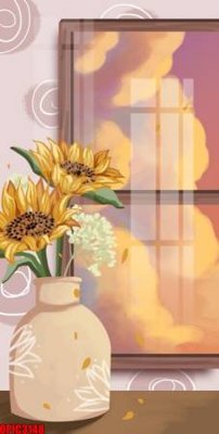 Ảnh gốc file tranh bộ decor in treo tường tráng gương OPIC3148 (siêu chi tiết) để in ấn