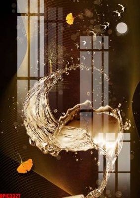 Hình ảnh gốc file tranh bộ decor in treo tường tráng gương OPIC3327 (để in khổ lớn)