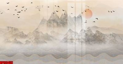 File gốc file tranh bộ decor in treo tường tráng gương OPIC3452 (in ấn) không giới hạn