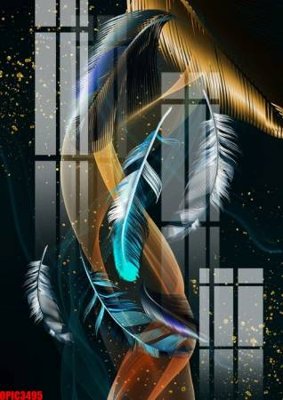 File ảnh file tranh bộ decor in treo tường tráng gương OPIC3495 (gốc) in biển hiệu