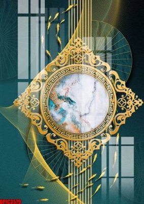 File tranh file tranh bộ decor in treo tường tráng gương OPIC3579 (gốc) in film