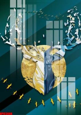 File gốc file tranh bộ decor in treo tường tráng gương OPIC3688 (in lụa) tranh thuận buồm