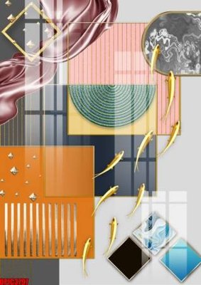 File tranh file tranh bộ decor in treo tường tráng gương OPIC3797 (ảnh gốc) không bị mờ