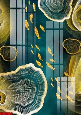 File in trần file tranh bộ decor in treo tường tráng gương OPIC3809 (bản gốc) bầu trời