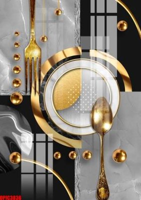 Hình ảnh file gốc file tranh bộ decor in treo tường tráng gương OPIC3836 (chất lượng cao)