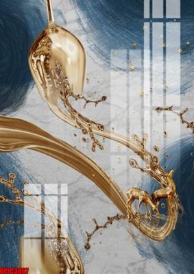 File in lụa file tranh bộ decor in treo tường tráng gương OPIC3867 (hoa văn) file tranh bộ decor in treo tường tráng gương OPIC3867