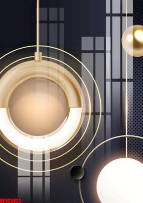 File gốc file tranh bộ decor in treo tường tráng gương OPIC3922 (in ấn) màu sắc trung thực