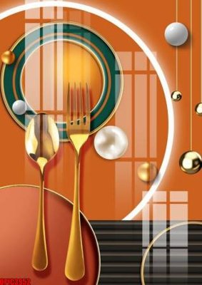 File gốc file tranh bộ decor in treo tường tráng gương OPIC3952 (in lụa) hoa văn cổ điển