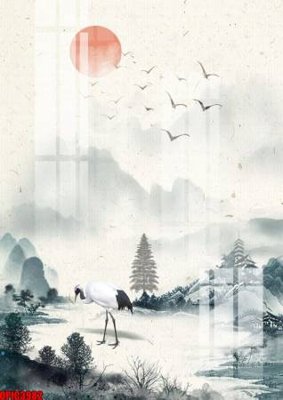 File tranh in tráng gương file tranh bộ decor in treo tường tráng gương OPIC3982 (siêu nét)