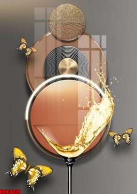 File gốc file tranh bộ decor in treo tường tráng gương OPIC4029 (ảnh chi tiết) để in lụa