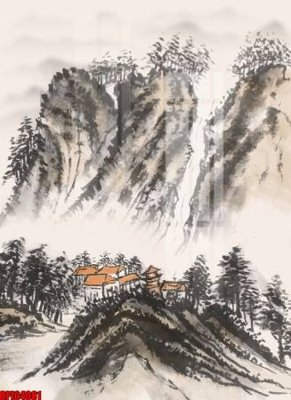 File tranh file tranh bộ decor in treo tường tráng gương OPIC4081 (gốc) chủ đề thiên nhiên