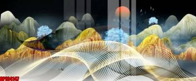 File gốc file tranh bộ decor in treo tường tráng gương OPIC4147 (cho in UV) siêu nét