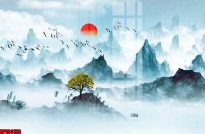 File gốc file tranh bộ decor in treo tường tráng gương OPIC4158 cho in ấn và thiết kế