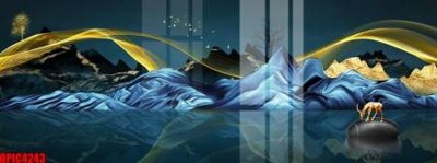 File tranh file tranh bộ decor in treo tường tráng gương OPIC4243 (gốc) in backlit film