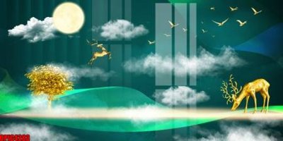 File tranh file tranh bộ decor in treo tường tráng gương OPIC4283 (bản gốc) in canvas