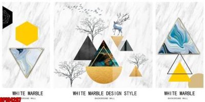 File in trần file tranh bộ decor in treo tường tráng gương OPIC4287 (file gốc) hoa văn 3D