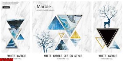 Download file file tranh bộ decor in treo tường tráng gương OPIC4299 (chất lượng in ấn)