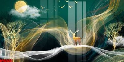 Download file file tranh bộ decor in treo tường tráng gương OPIC4321 (chuẩn in) chất lượng cao