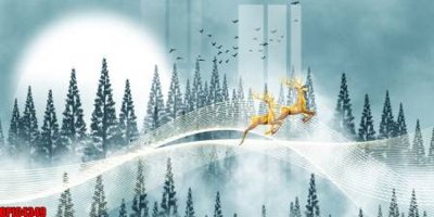 Hình ảnh file gốc file tranh bộ decor in treo tường tráng gương OPIC4349 (chất lượng cao)