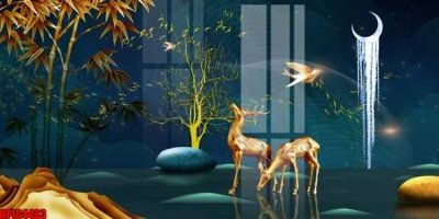 File in ấn file tranh bộ decor in treo tường tráng gương OPIC4483 (bản gốc) cao cấp