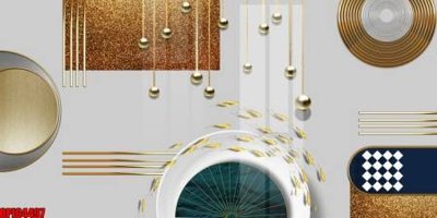 File tranh file tranh bộ decor in treo tường tráng gương OPIC4497 (gốc) in film