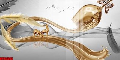 File gốc file tranh bộ decor in treo tường tráng gương OPIC4505 (dành cho quảng cáo)