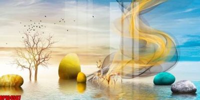 File ảnh gốc file tranh bộ decor in treo tường tráng gương OPIC4507 (chuyên in mica)