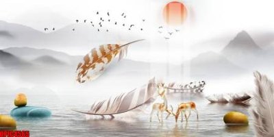 Ảnh gốc file in lụa file tranh bộ decor in treo tường tráng gương OPIC4565 chi tiết