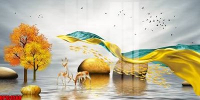 File ảnh gốc file tranh bộ decor in treo tường tráng gương OPIC4568 (chuyên in mica)